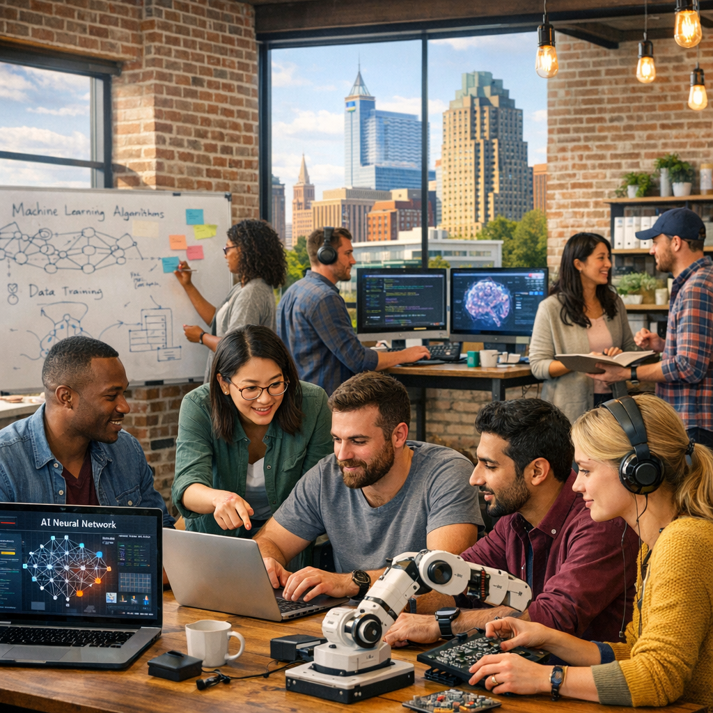 Raleigh’s Tech Scene: A Hub for AI Innovation and Startup Growth