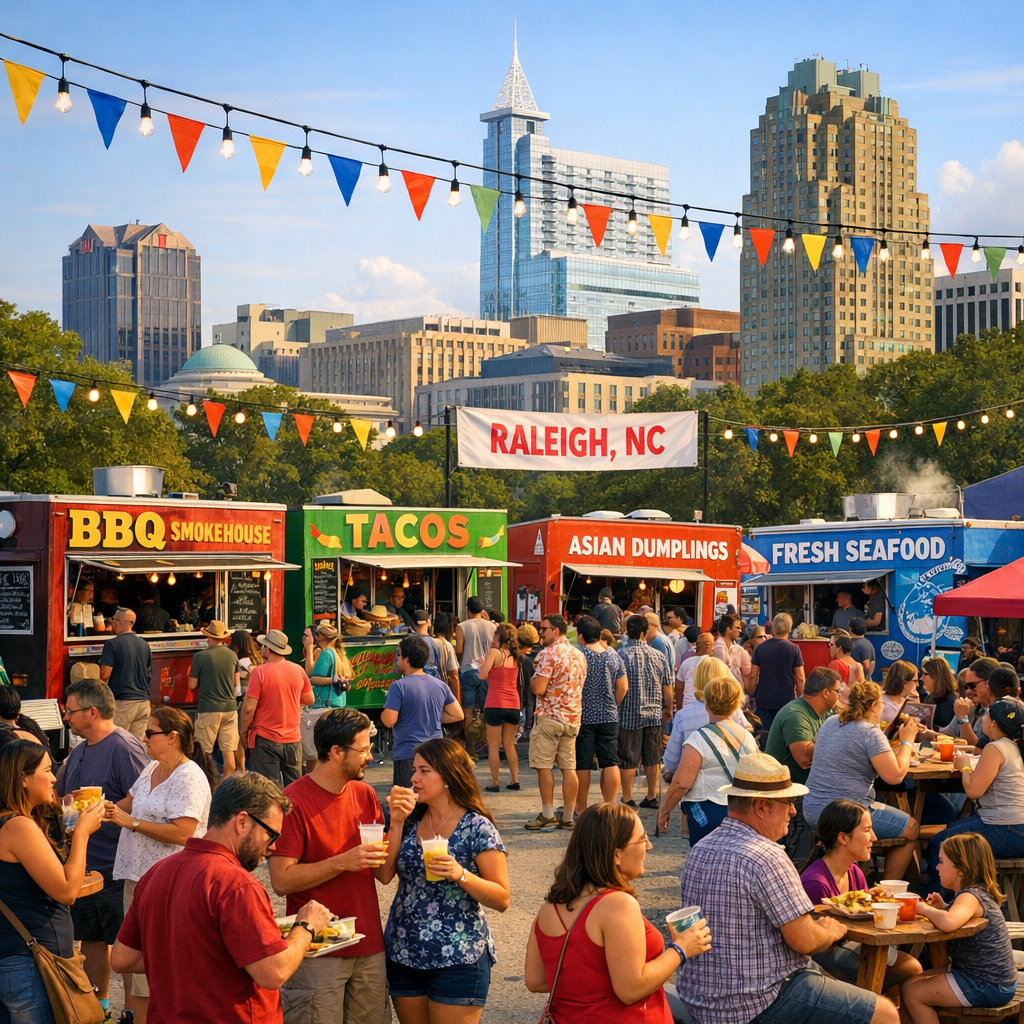 Exploring Raleigh’s Vibrant Food Truck Scene