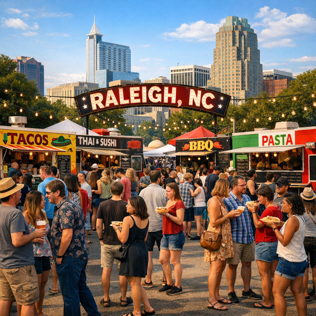 Exploring Raleigh’s Vibrant Food Truck Scene