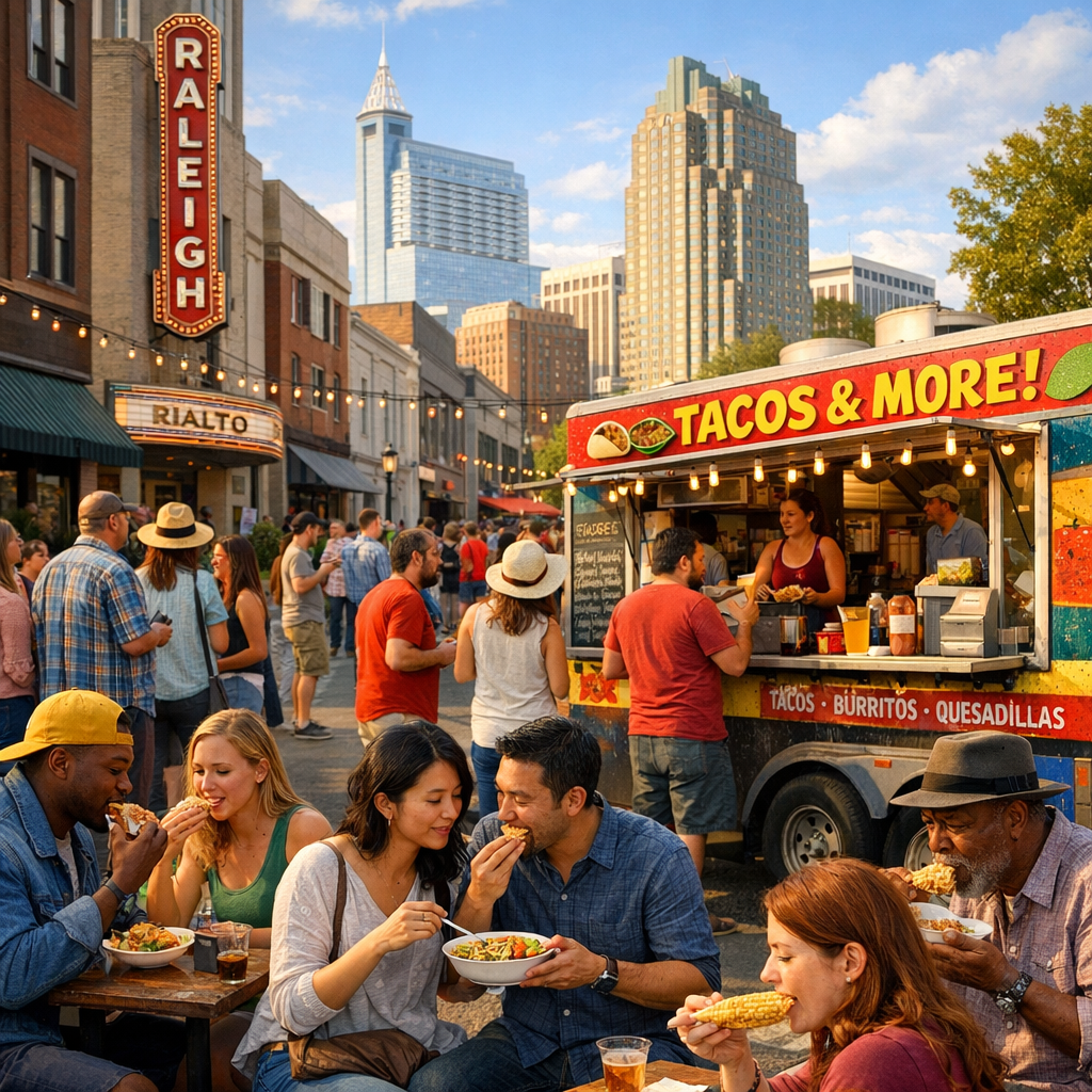 Exploring Raleigh’s Dynamic Food Scene: New Restaurants and Food Trucks to Savor