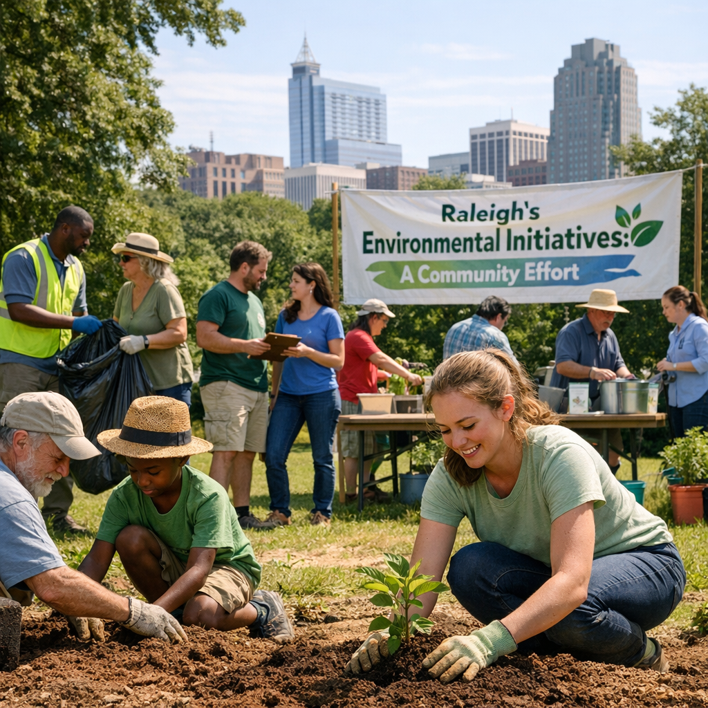 Raleigh’s Environmental Initiatives: A Community Effort