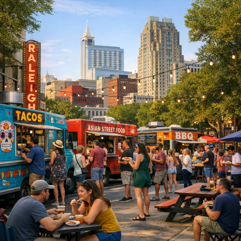 Exploring Raleigh’s Culinary Scene: New Openings and Food Truck Favorites